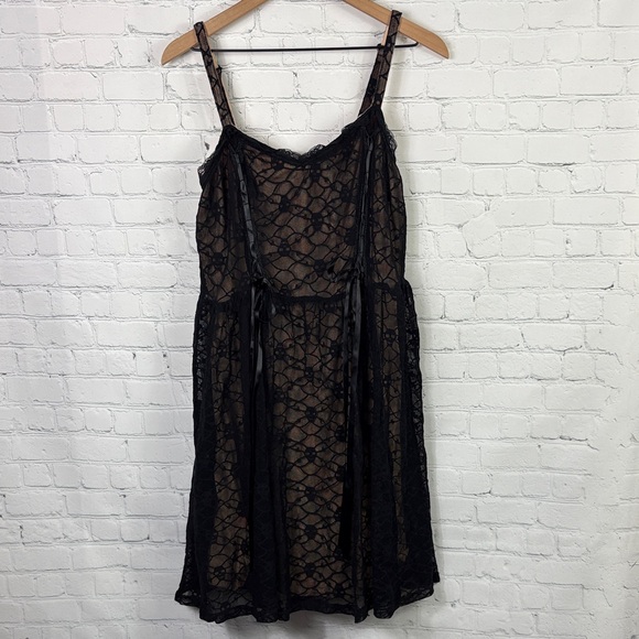 TRIPP NYC Daang Goodman Corset Skull Goth Mesh Overlay Stretchy Dress size 1X - Picture 2 of 10